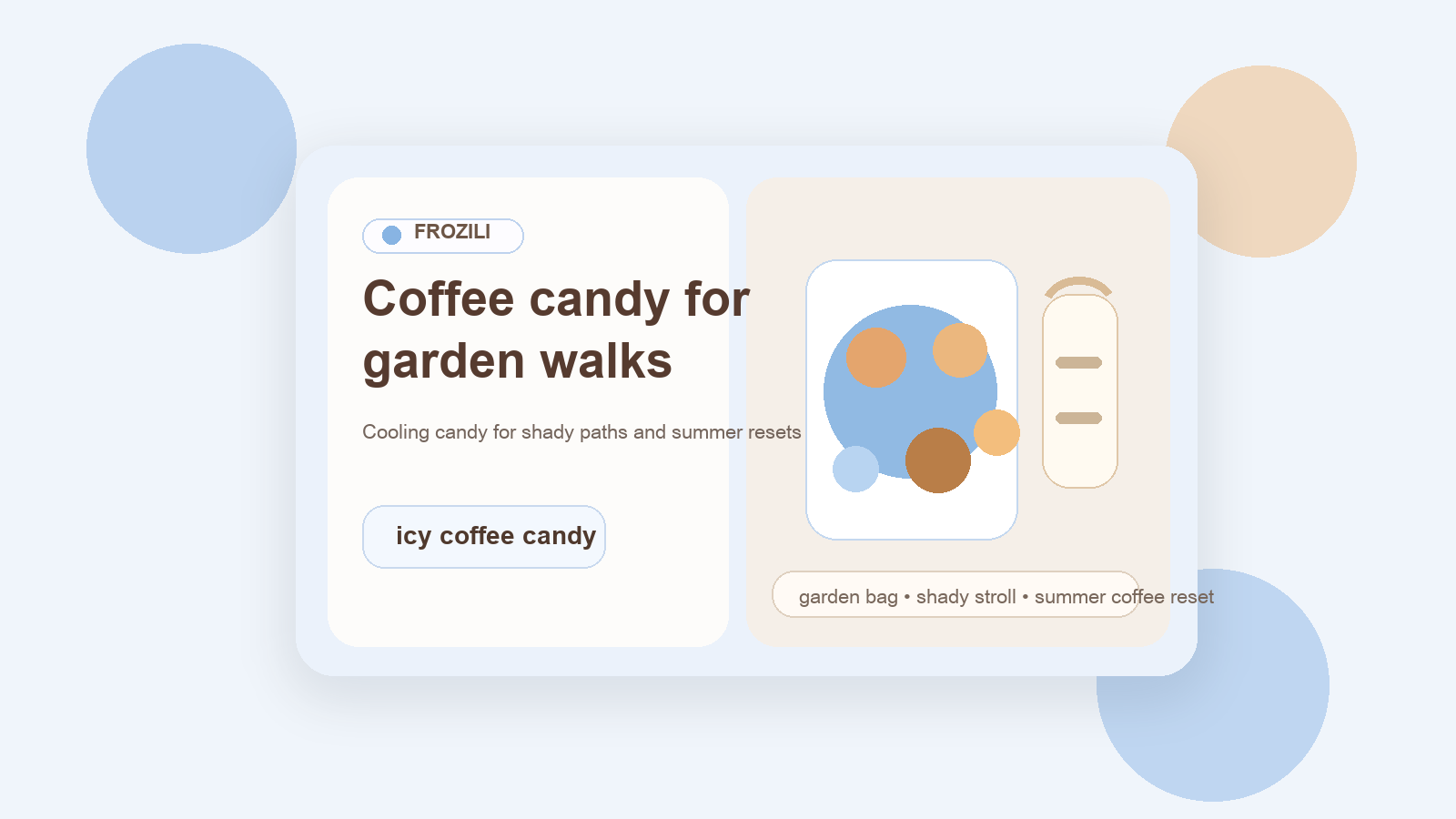 Best Coffee Candy for Botanic Garden Walks, Cooling Candy Resets, and Weird Cold Candy Curiosity