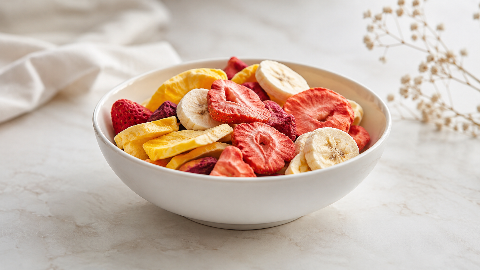 Best Freeze-Dried Fruit for Protein Yogurt Cups, Healthy Snack Crunch, and Crunchy Fruit Snack Variety